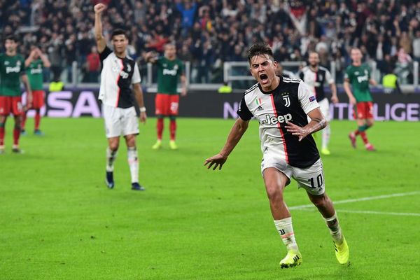 Dybala derrumba el muro del Lokomotiv - Fútbol - ABC Color