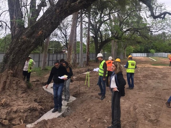 Censo de árboles en zona del Jardín Botánico