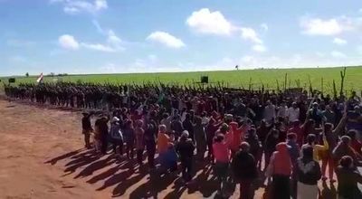 Invasores con organización “tipo militar” en zona de Caaguazú - Nacionales - ABC Color
