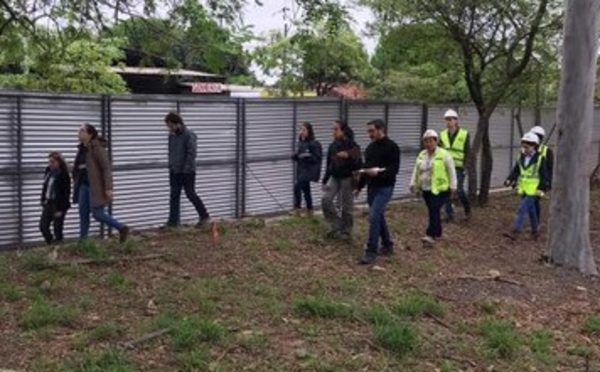 Prosigue obras del corredor vial Botánico a pesar de las manifestaciones » Ñanduti