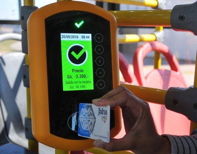 Billetaje electrónico en buses rige desde este miércoles » Ñanduti