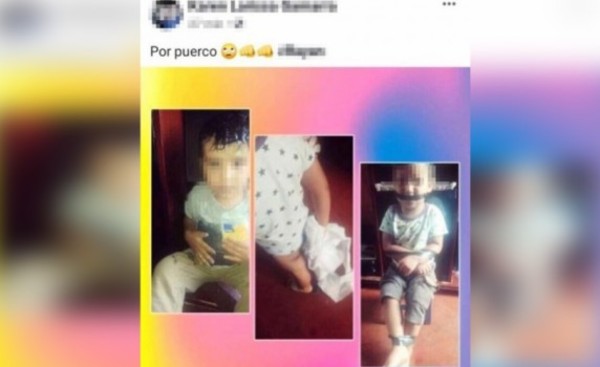 Investigan a mujer que habría maniatado y amordazado a su hijo pequeño