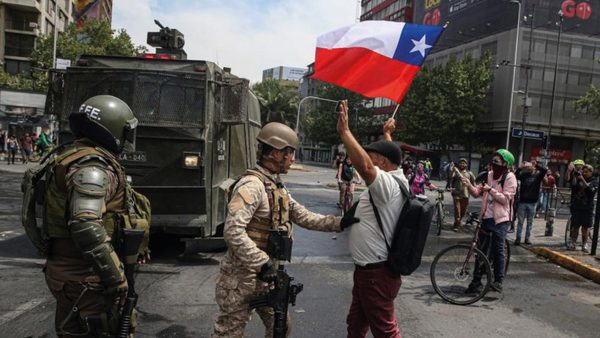Descontento en Chile