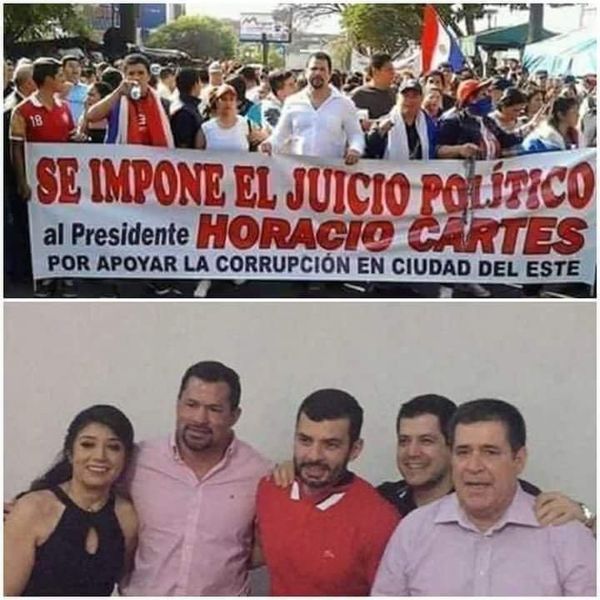 Ulises Quintana: ayer pedía juicio político para HC, hoy socializa con él