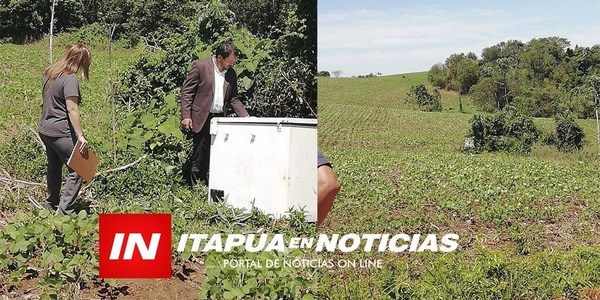 ALTO VERÁ: ABANDONARON EN UNA CHACRA, FREEZER HURTADO DE UNA ESCUELA