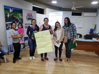 Funcionarios municipales y pobladores de Caaguazú se forman para fortalecer su despempeño sociolaboral