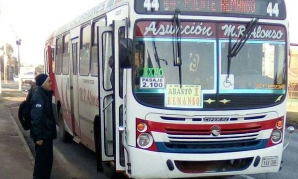 Transportistas de Roque Alonso anuncian paro mañana