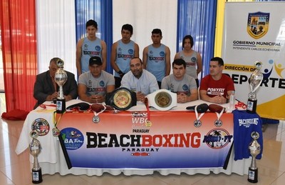Boxeo de Playa genera gran expectativa en Luque •