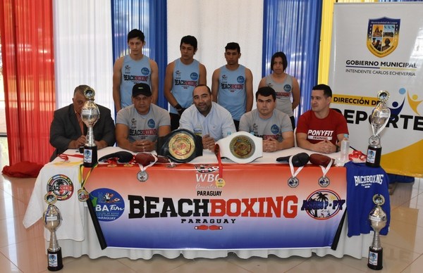 Boxeo de Playa genera gran expectativa en Luque •
