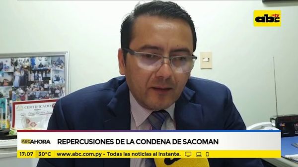 Buscan revertir condena de Sacoman - ABC Noticias - ABC Color