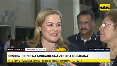 Caso “niñera de oro”: Condena a Bogado, una victoria ciudadana - ABC Noticias - ABC Color