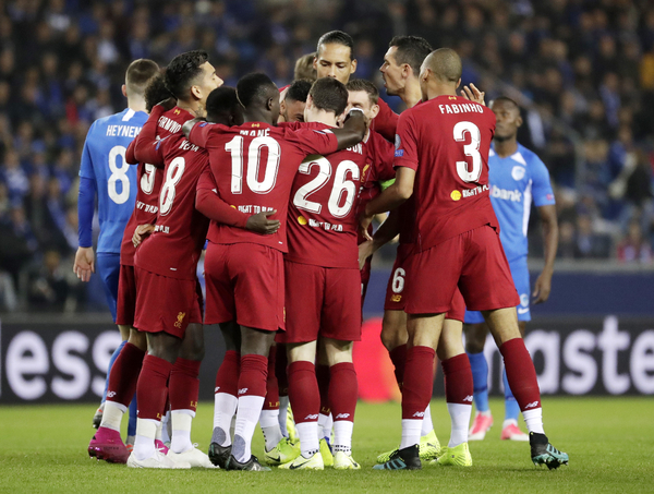 Liverpool se descarga con el Genk belga