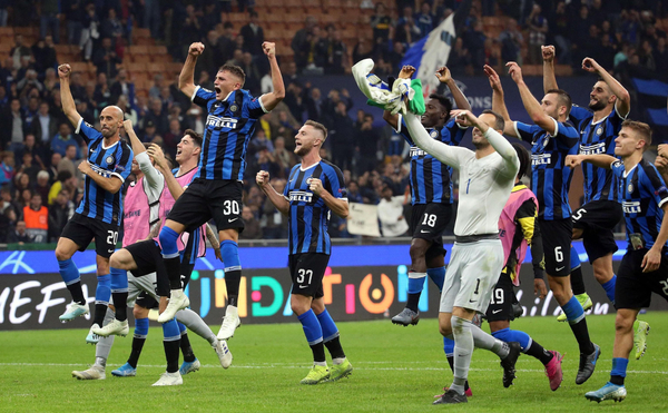 Inter consigue una victoria clave ante el Borussia Dortmund
