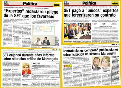 Exviceministra solicita una millonaria “reparación” por publicaciones de ABC - Política - ABC Color