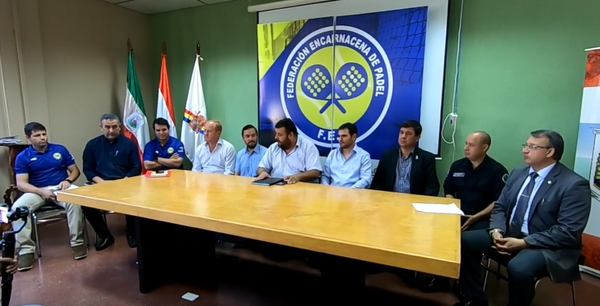 PANAMERICANO DE PADEL SE DESARROLLARÁ EN ENCARNACIÓN Y CAMBYRETÁ