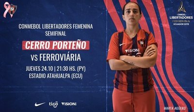 Cerro Porteño disputa esta noche la semifinal de la Libertadores Femenina - .::RADIO NACIONAL::.