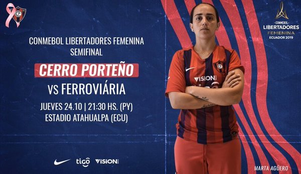 Cerro Porteño disputa esta noche la semifinal de la Libertadores Femenina - .::RADIO NACIONAL::.