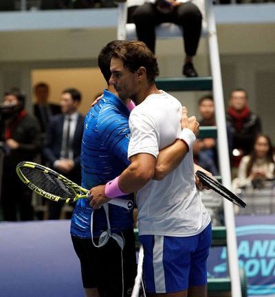 Nadal derrota a Djokovic en un partido benéfico - Tenis - ABC Color