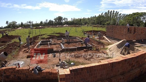 INICIARON OBRAS PARA 38 FAMILIAS EN GRAL, DELGADO