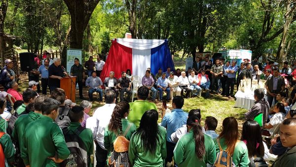 MARITO LANZA LA CAMPAÑA DE SÉSAMO EN SAN PEDRO DEL PARANÁ