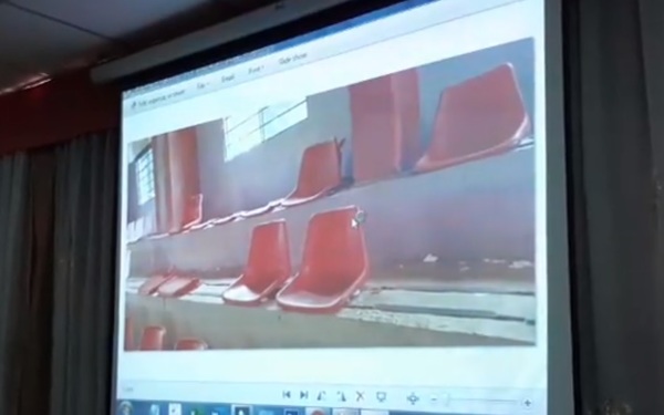 Centro Regional Saturio Ríos: Repondrán sillas rotas en el polideportivo | San Lorenzo Py
