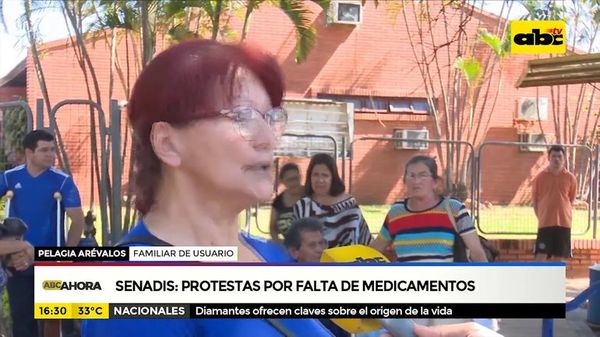 Senadis: protestan por falta de medicamentos - ABC Noticias - ABC Color