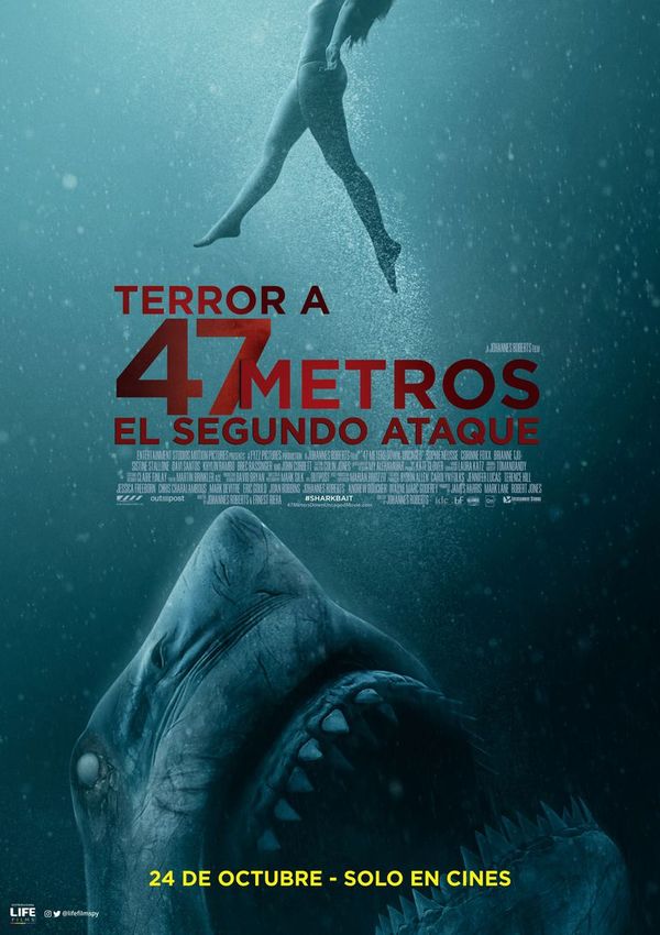 Terror a 47 metros: El segundo ataque (2D) - Cine y TV - ABC Color
