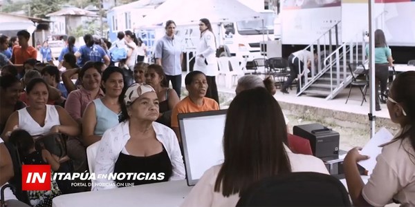CIUDAD MÓVIL MUJER LLEGARÁ A CNEL. BOGADO