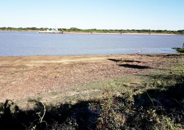 Preocupante descenso del nivel  del río Paraguay en el Alto Chaco - Interior - ABC Color