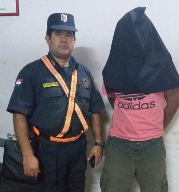 Atrapan a presunto ladrón
