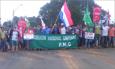 Anuncian cortes intermitentes de ruta contra desalojos y represión