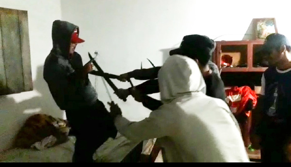 Gavilla de motoasaltantes causa terror en el barrio Santa María