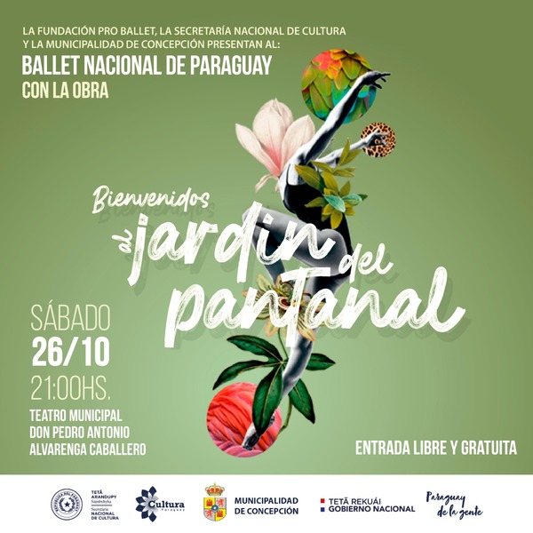 Ballet Nacional presentará en Concepción obra Bienvenidos al Jardín del Pantanal