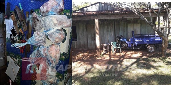 ALLANAN VIVIENDA E IDENTIFICAN A SUPUESTO ABIGEO EN JOSÉ L. OVIEDO