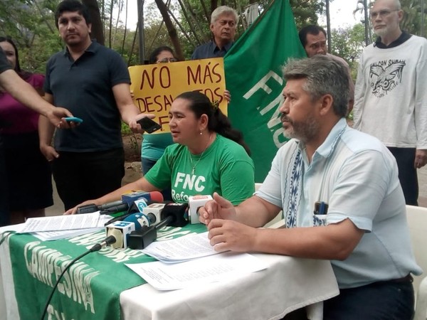 Campesinos cerrarán rutas