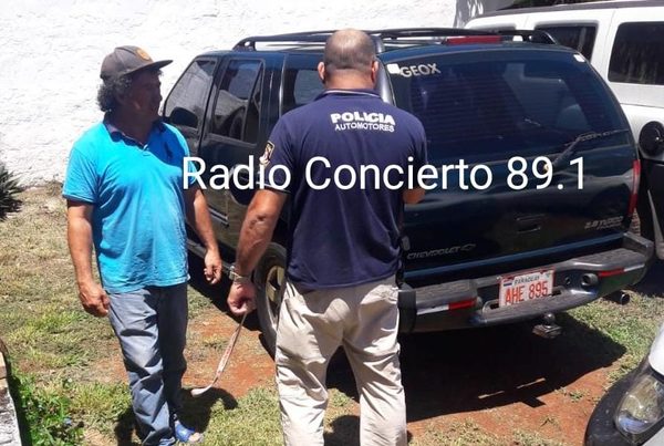 Incautan vehículo denunciado como robado