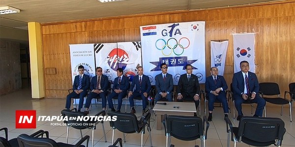 MÁXIMOS EXPONENTES DEL TAEKWONDO MUNDIAL VISITARON ENCARNACIÓN