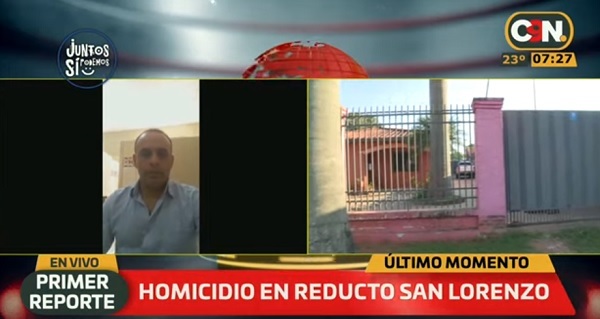 Hombre es asesinado en Reducto San Lorenzo