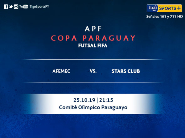 Otra jornada por la Copa Paraguay de futsal