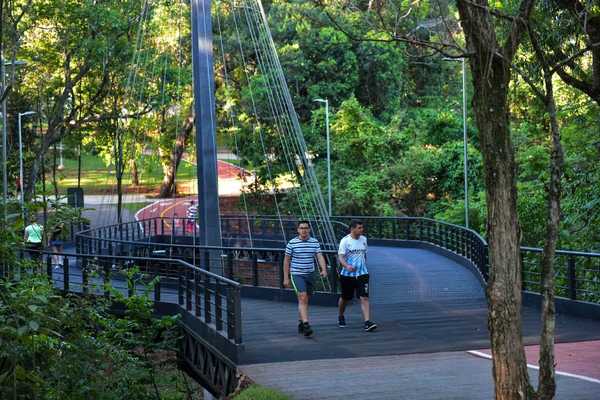 En menos de 72 horas, más de 1.000 personas ya visitaron el Parque Lineal