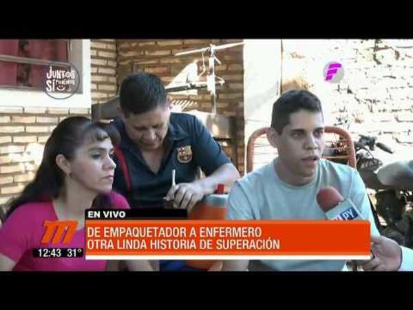 De empaquetador a enfermero
