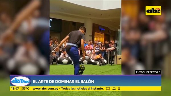 Fútbol Freestyle: “El arte de dominar el balón” - Ensiestados - ABC Color