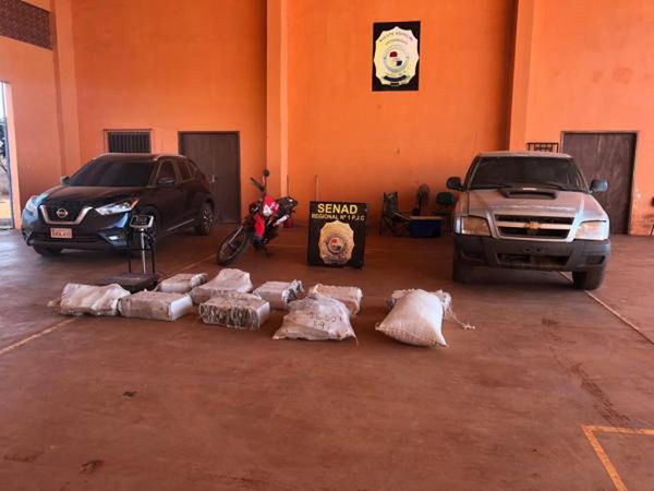 Senad desmanteló base narco en Capitán Bado