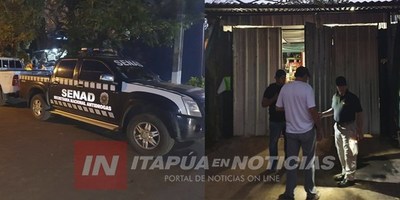 CNEL. BOGADO: ALLANAN DESPENSA Y ENCUENTRAN SUP. COCAÍNA PURA