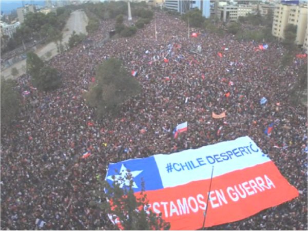 Multitudinaria marcha en Chile contra Piñera y la desigualdad social