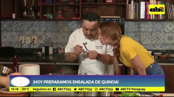 ¡Hoy preparamos ensalada de quinoa! - Ensiestados - ABC Color