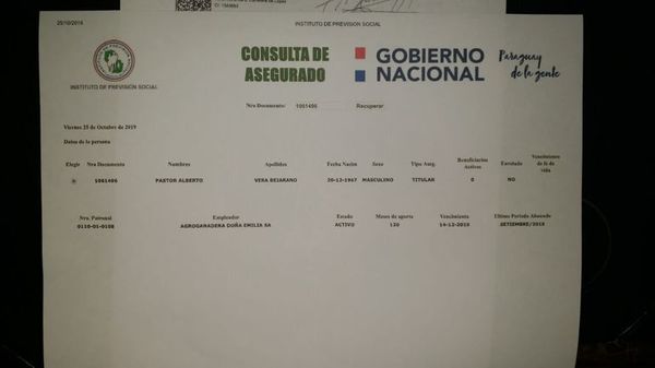 Diputado ofigura empleado agroganadera ha ogestiona expropiación estancia ijykéregua rehe - ABC Remiandu - ABC Color