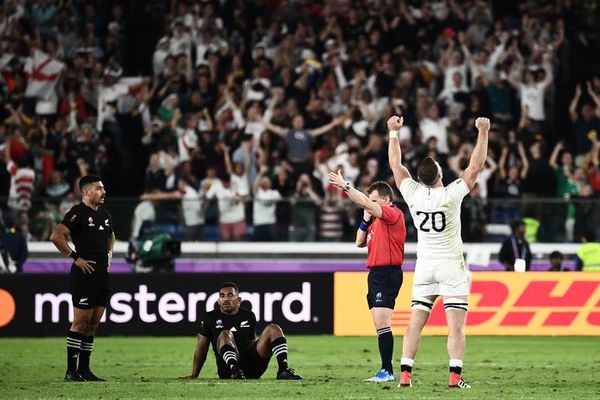 ¡Inglaterra eliminó a los All Blacks! - Polideportivo - ABC Color