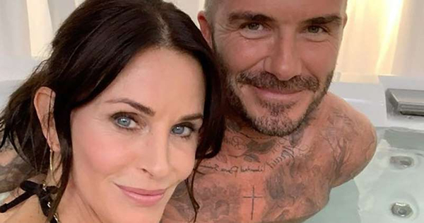 David Beckham y Courteney Cox estarán juntos en la última temporada de Modern Family