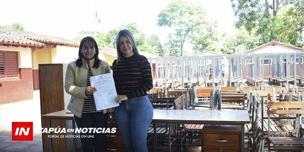 ENTREGARON MOBILIARIOS A ESCUELA DE SAN LUIS DEL PNÁ.